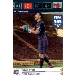 Silvio Proto RSC Anderlecht 14 FIFA 365 Adrenalyn XL 2015-16
