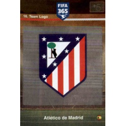 Escudo Atlético Madrid 16 FIFA 365 Adrenalyn XL 2015-16