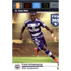 Frank Acheampong RSC Anderlecht 23 FIFA 365 Adrenalyn XL 2015-16