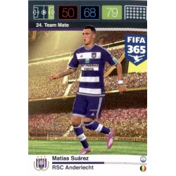 Matías Suárez RSC Anderlecht 24 FIFA 365 Adrenalyn XL 2015-16