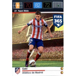 Gabi Atlético Madrid 27 FIFA 365 Adrenalyn XL 2015-16