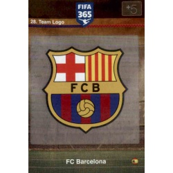 Escudo Barcelona 28 FIFA 365 Adrenalyn XL 2015-16