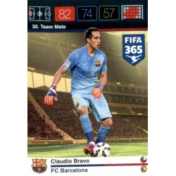Claudio Bravo Barcelona 30 FIFA 365 Adrenalyn XL 2015-16