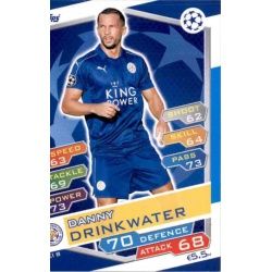 Danny Drinkwater Leicester City LEI8 Match Attax Champions 2016-17