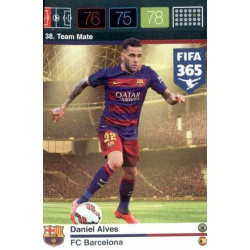 Daniel Alves Barcelona 38 FIFA 365 Adrenalyn XL 2015-16