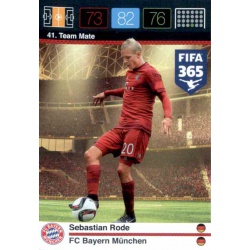 Sebastian Rode Bayern München 41 FIFA 365 Adrenalyn XL 2015-16