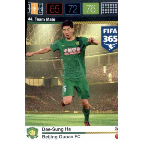 Dae-Sung Ha Beijing Guoan 44 FIFA 365 Adrenalyn XL 2015-16