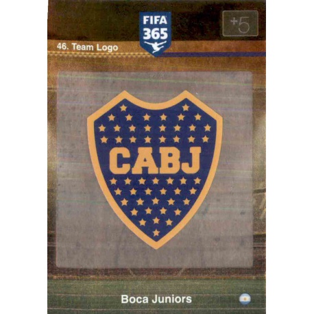 Escudo Boca Juniors 46 FIFA 365 Adrenalyn XL 2015-16