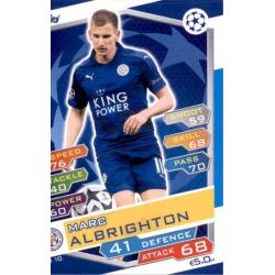 Marc Albrighton Leicester City LEI10 Match Attax Champions 2016-17