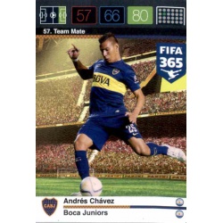 Andrés Chávez Boca Juniors 57 FIFA 365 Adrenalyn XL 2015-16