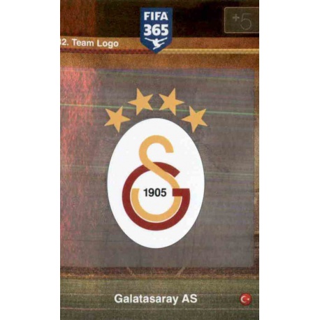 Escudo Galatasaray AS 82 FIFA 365 Adrenalyn XL 2015-16