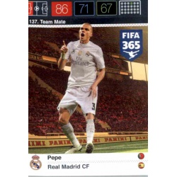 Pepe Real Madrid 137 FIFA 365 Adrenalyn XL 2015-16