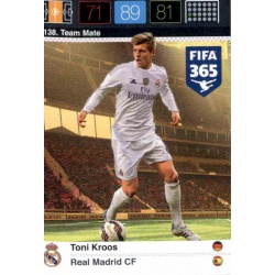 Toni Kroos Real Madrid 138 FIFA 365 Adrenalyn XL 2015-16