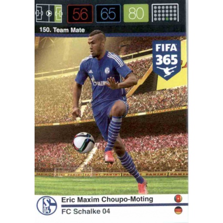 Eric Maxim Choup-Moting FC Schalke 04 150 FIFA 365 Adrenalyn XL 2015-16