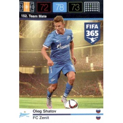 Oleg Shatov FC Zenit 152 FIFA 365 Adrenalyn XL 2015-16