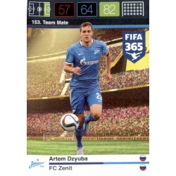 Artem Dzyba FC Zenit 153 FIFA 365 Adrenalyn XL 2015-16