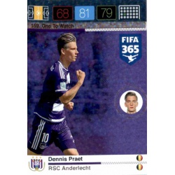 Dennis Praet One To Watch RSC Anderlecht 159 FIFA 365 Adrenalyn XL 2015-16