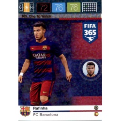 Rafinha One To Watch Barcelona 165 FIFA 365 Adrenalyn XL 2015-16