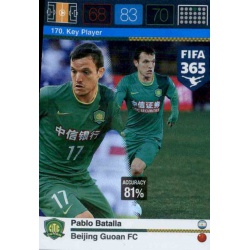 Pablo Batalla Key Player Beijing Guoan 170 FIFA 365 Adrenalyn XL 2015-16