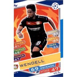 Wendell Bayer 04 Leverkusen LEV4 Match Attax Champions 2016-17