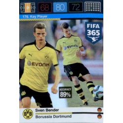 Sven Bender Key Player Borussia Dortmund 176 FIFA 365 Adrenalyn XL 2015-16