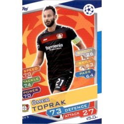 Ömer Toprak Bayer 04 Leverkusen LEV5 Match Attax Champions 2016-17