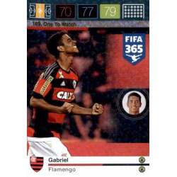 Gabriel One To Watch Flamengo 189 FIFA 365 Adrenalyn XL 2015-16