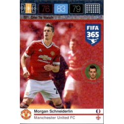 Morgan Schneiderlin One To Watch Manchester United 201 FIFA 365 Adrenalyn XL 2015-16