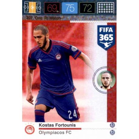 Kostas Fortounis One To Watch Olympiakos 207 FIFA 365 Adrenalyn XL 2015-16