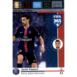 Javier Pastore One To Watch Paris Saint-Germain 216 FIFA 365 Adrenalyn XL 2015-16