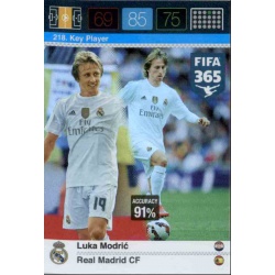 Luka Modrić Key Player Real Madrid 218 FIFA 365 Adrenalyn XL 2015-16