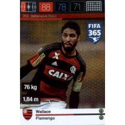 Wallace Defensive Rock Flamengo 252 FIFA 365 Adrenalyn XL 2015-16