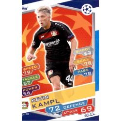 Kevin Kampl Bayer 04 Leverkusen LEV12 Match Attax Champions 2016-17