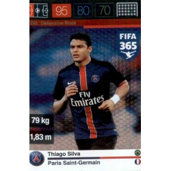 Thiago Silva Defensive Rock Paris Saint-Germain 258 FIFA 365 Adrenalyn XL 2015-16