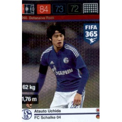 Atsuto Uchida Defensive Rock FC Schalke 04 260 FIFA 365 Adrenalyn XL 2015-16