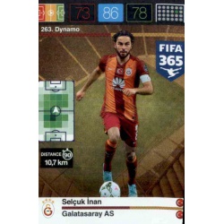 Selçuk İnan Dynamo Galatasaray AS 263 FIFA 365 Adrenalyn XL 2015-16