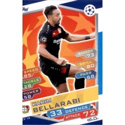 Karim Bellarabi Bayer 04 Leverkusen LEV13 Match Attax Champions 2016-17