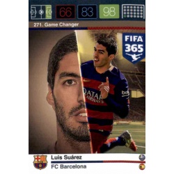 Luis Suárez Game Changer Barcelona 271 FIFA 365 Adrenalyn XL 2015-16