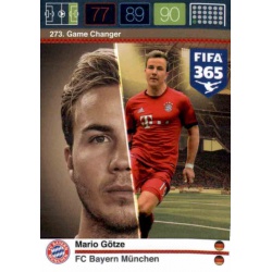 Mario Götze Game Changer Bayern München 273 FIFA 365 Adrenalyn XL 2015-16