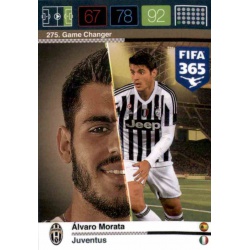 Álvaro Morata Game Changer Juventus 275 FIFA 365 Adrenalyn XL 2015-16