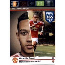 Memphis Depay Game Changer Manchester United 276 FIFA 365 Adrenalyn XL 2015-16