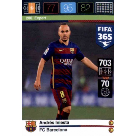 Andrés Iniesta Expert Barcelona 280 Andrés Iniesta