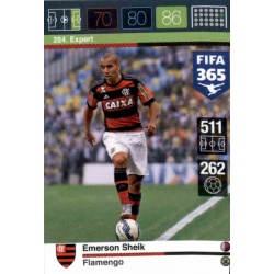 Emerson Sheik Expert Flamengo 284 FIFA 365 Adrenalyn XL 2015-16