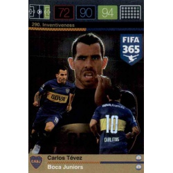 Carlos Tévez Inventiveness Boca Juniors 290 FIFA 365 Adrenalyn XL 2015-16