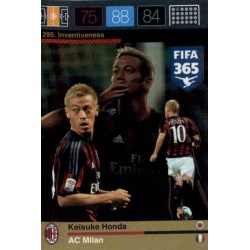 Keisuke Honda Inventiveness AC Milan 295 FIFA 365 Adrenalyn XL 2015-16
