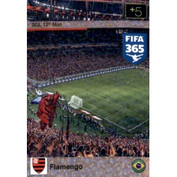 Fans 12th Man Flamengo 303 FIFA 365 Adrenalyn XL 2015-16