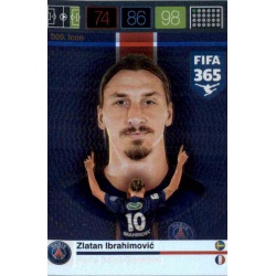 Zlatan Ibrahimović Icon Paris Saint-Germain 309 FIFA 365 Adrenalyn XL 2015-16