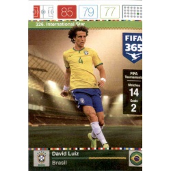 Davis Luiz International Star Brasil 326 FIFA 365 Adrenalyn XL 2015-16