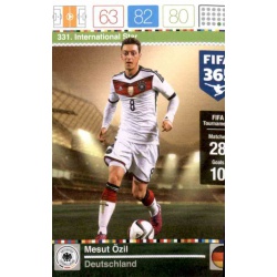 Mesut Ozil International Star Deutschland 331 FIFA 365 Adrenalyn XL 2015-16