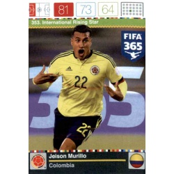 Jeison Murillo International Rising Star Colombia 353 FIFA 365 Adrenalyn XL 2015-16